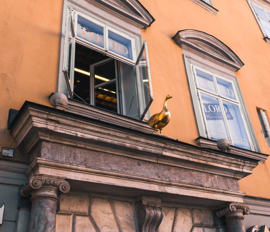 Haus zur Goldenen Gans in Klagenfurt 