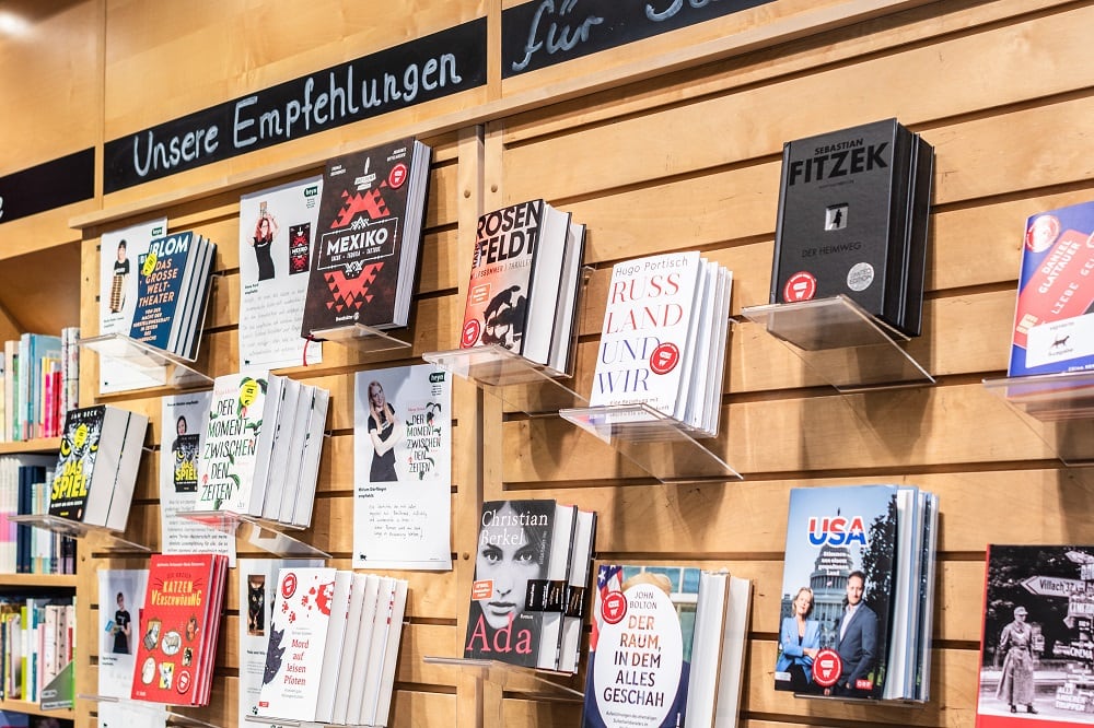 Besteseller in der Buchhandlung HEYN in Klagenfurt