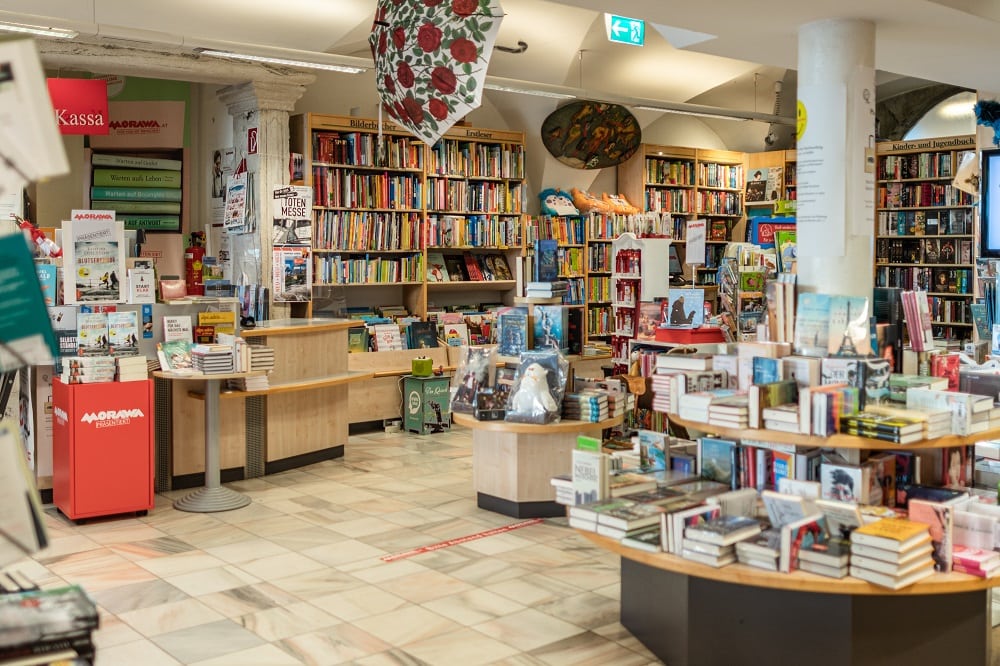Marowa Buchhandlung in Klagenfurt
