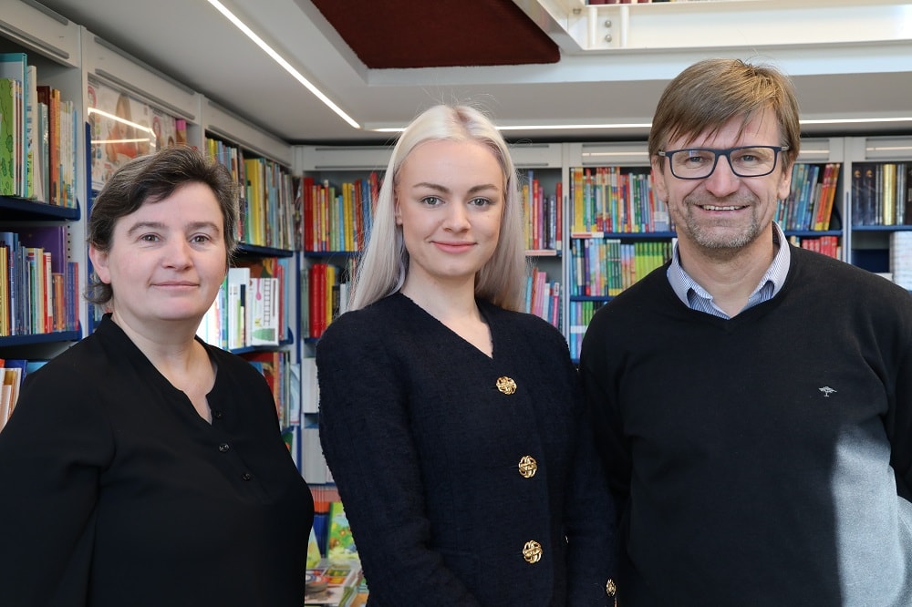 Das Team der Hermagoras Buchhandlung in Klagenfurt