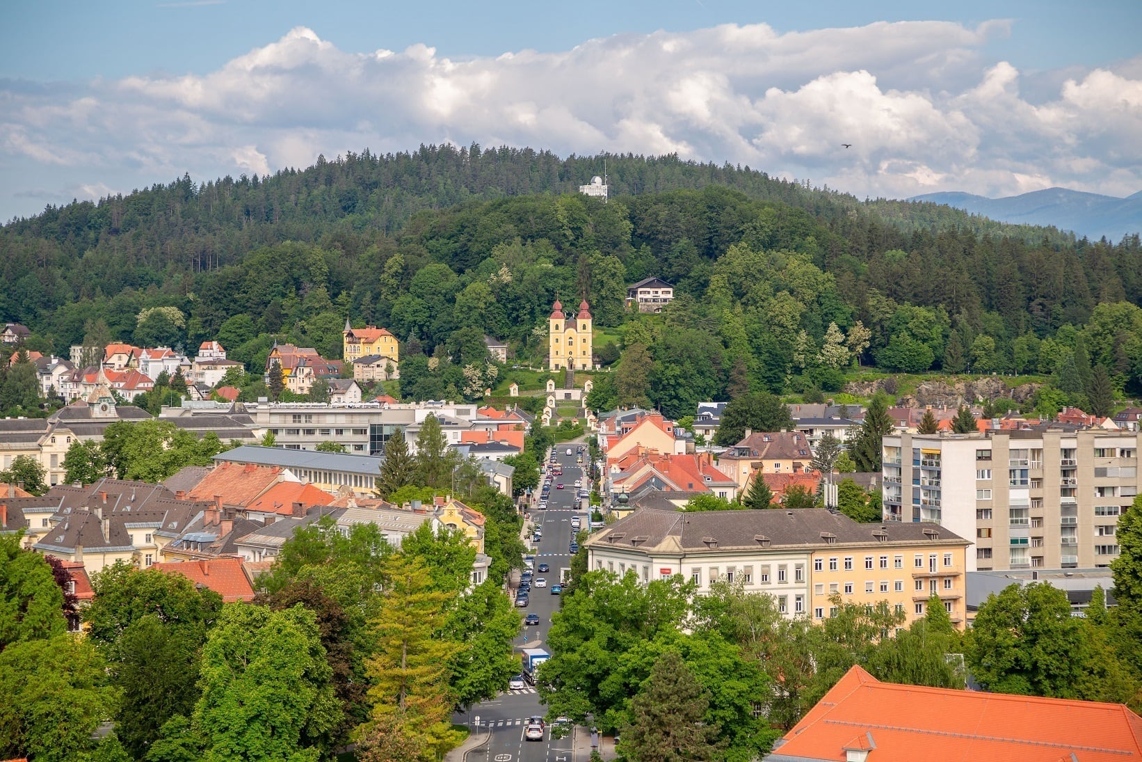 Das Kreuzbergl als Aussichtsturm