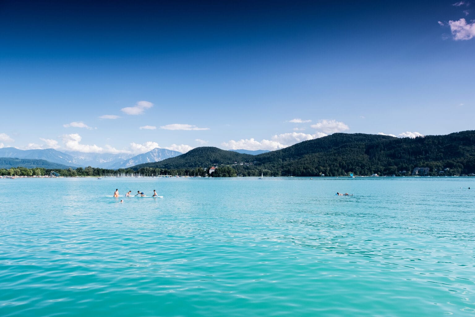 Wörthersee im Hochsommer