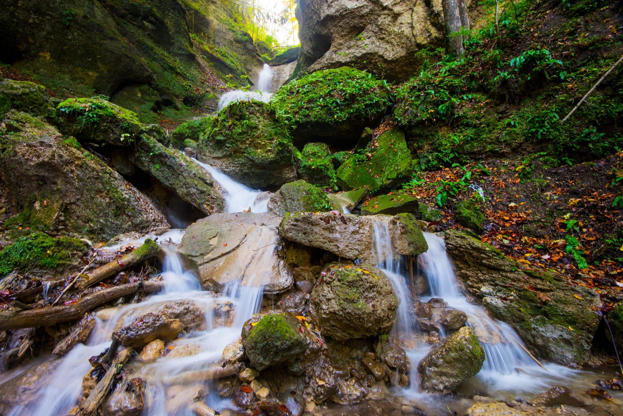 Ebenthaler Wasserfall bei Klagenfurt