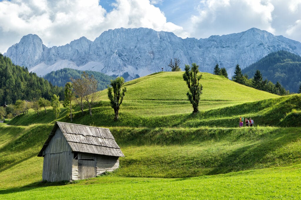 Wandern durch Zell Pfarre