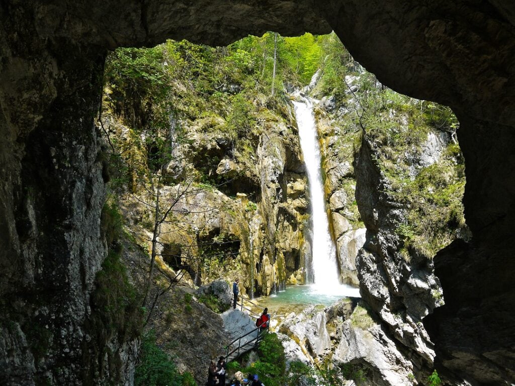 Tscheppaschlucht in der Carnia Region Rosental