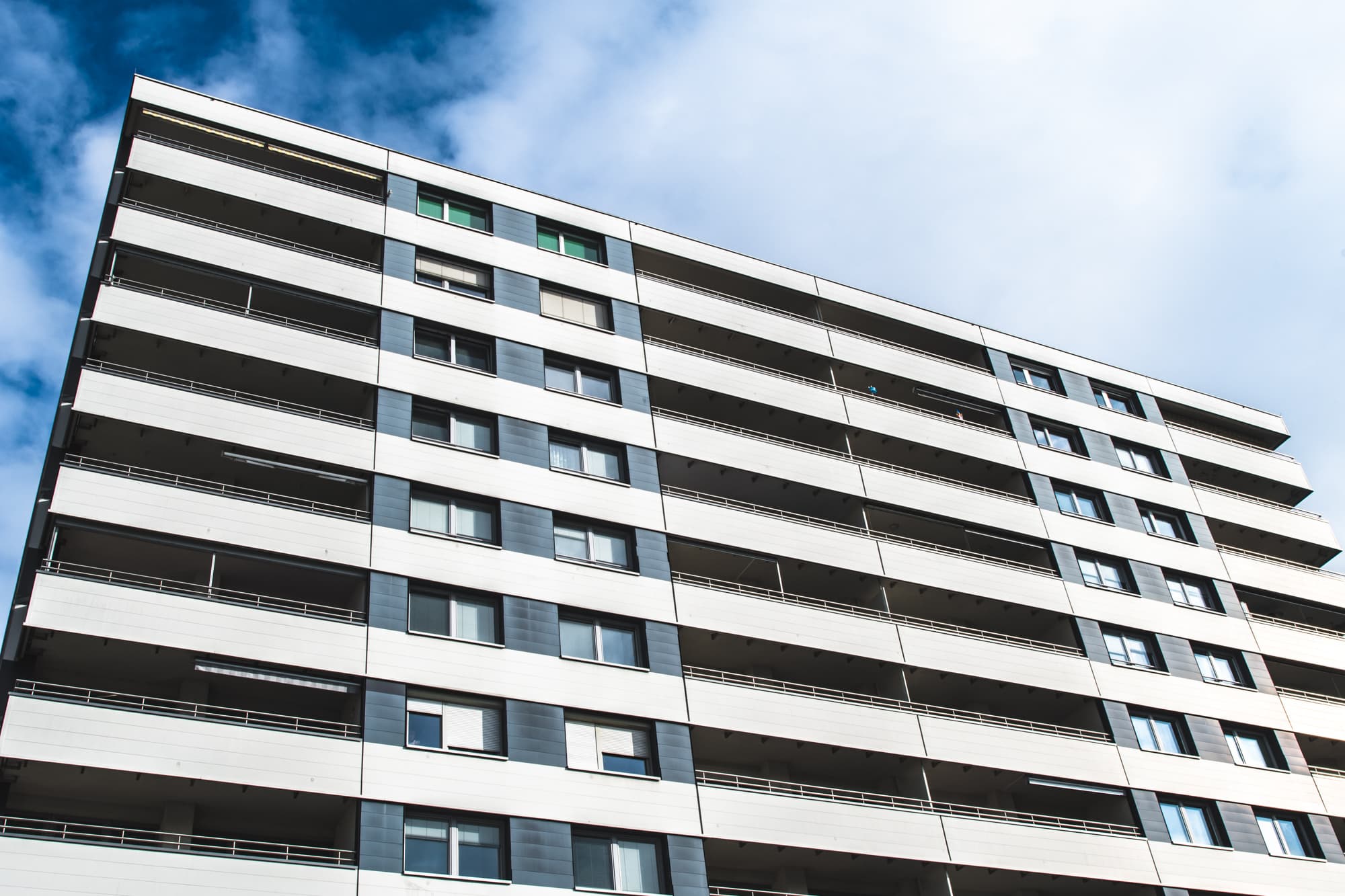 Hiltl Haus, moderne Architektur, 9020 Klagenfurt am Wörthersee, 60er Jahre Bauwerk