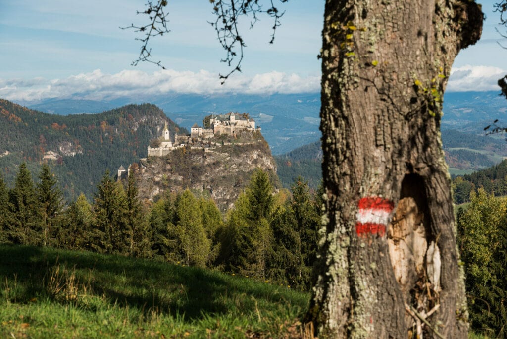 Blick auf Burg Hochosterwitz