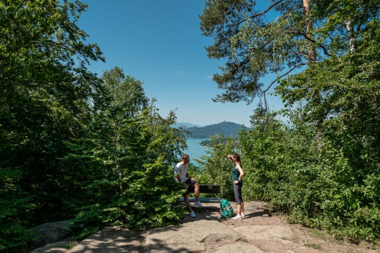 Laufen und Wandern mit Seeblick