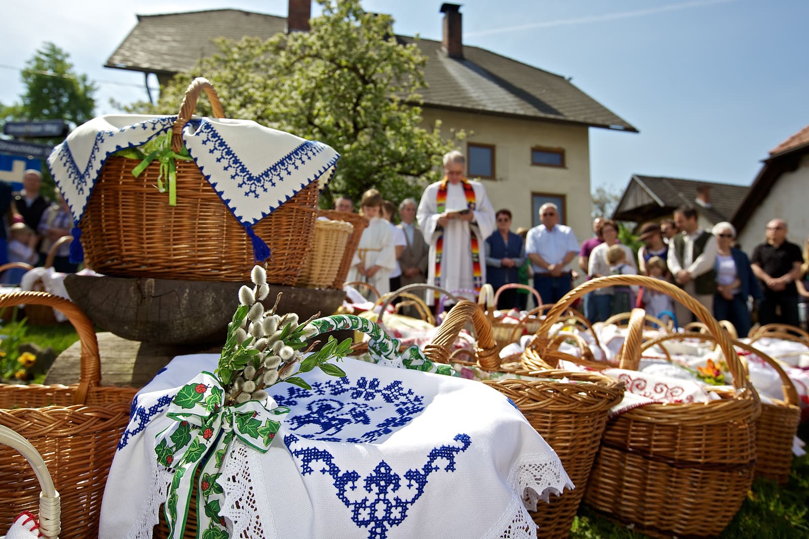 Die Speisensegnung (Fleischweihe) hat Tradition in Kärnten
