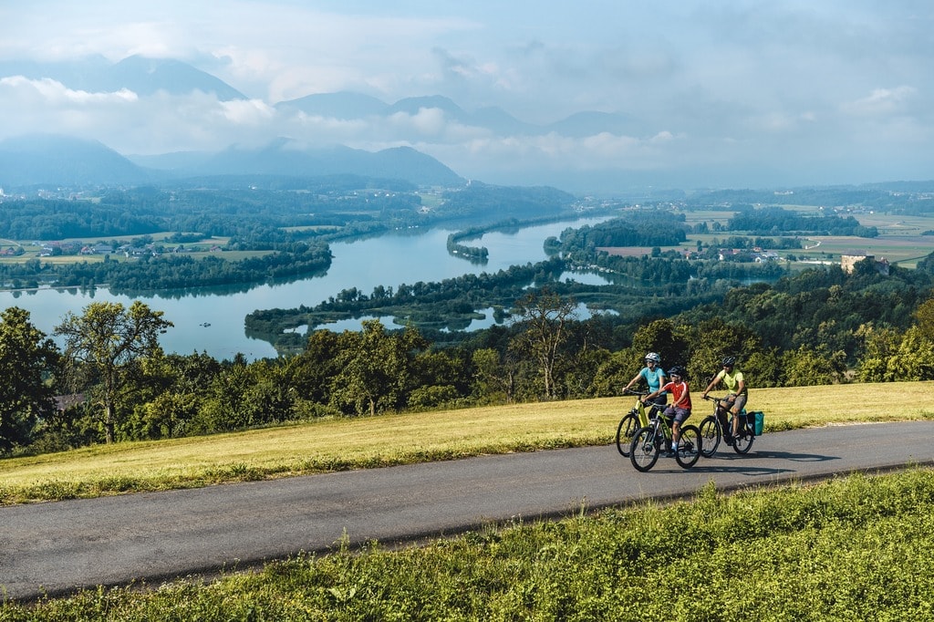 Rauf nach Mittelkärnten mit Friesacher Radweg R7