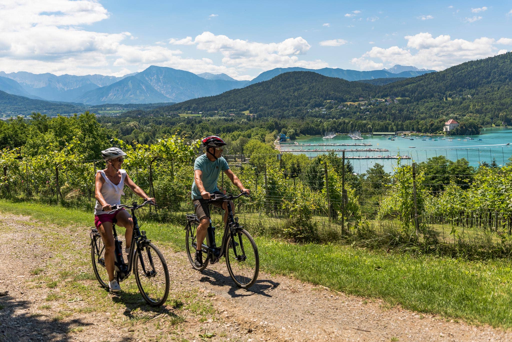 Genuss Radfahren entlang der Seewiese