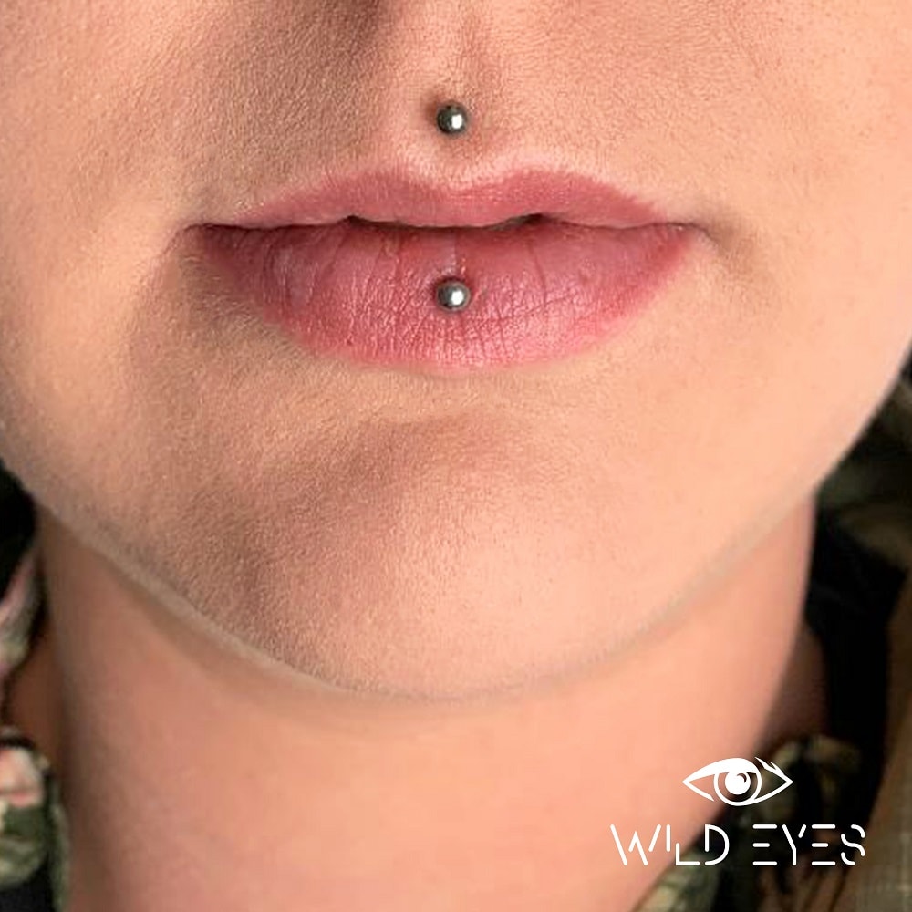 Lippenpiercing, Medusa, Piercing, Piercingstudio 9020 Klagenfurt am Wörthersee, Wild Eyes