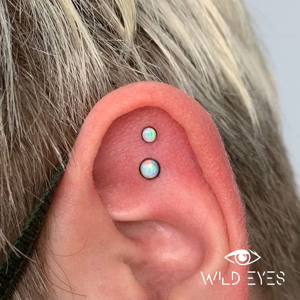 Ohrpiercing, Helix, Punch, Piercing, Piercingstudio 9020 Klagenfurt am Wörthersee, Wild Eyes