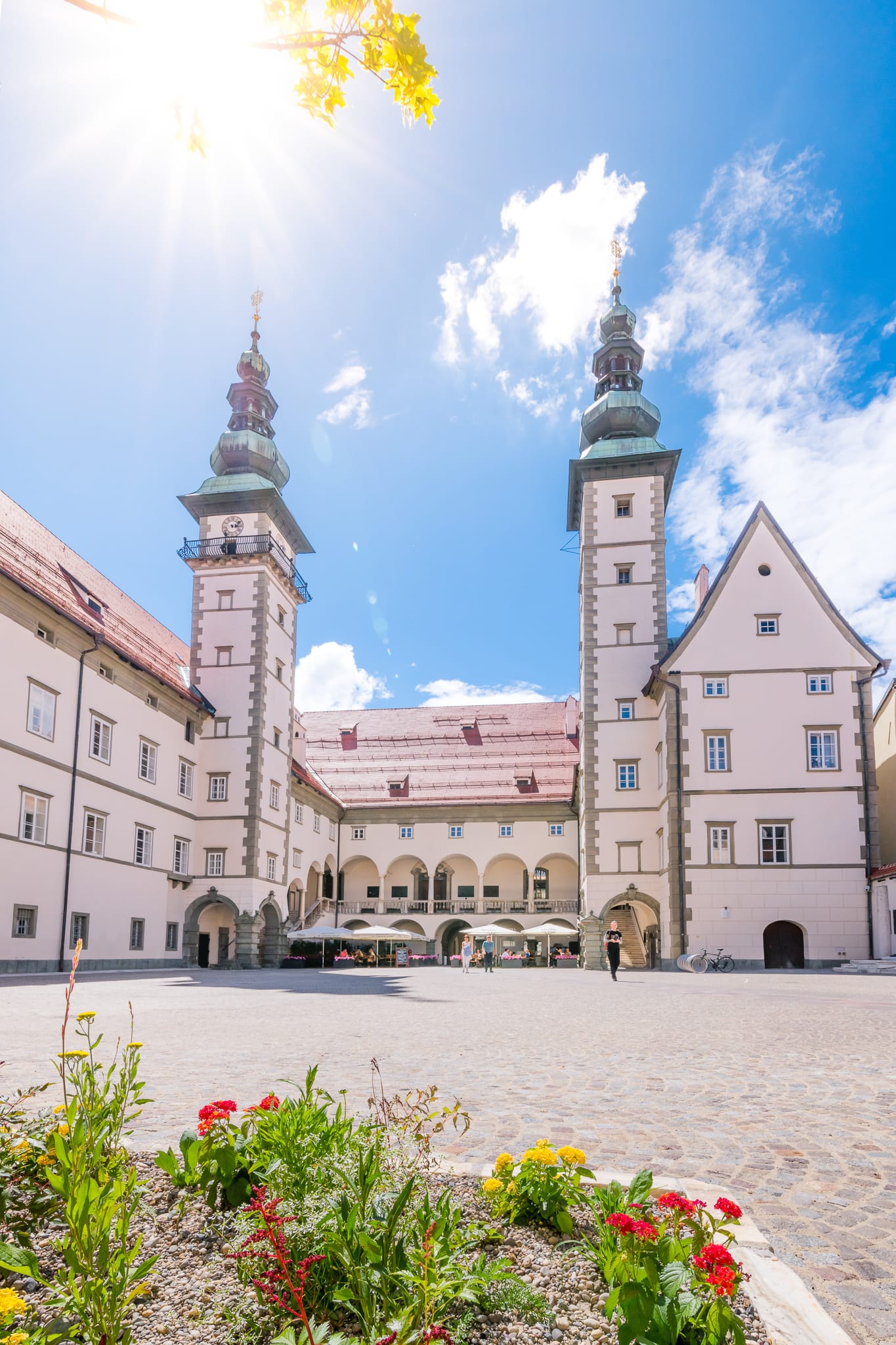 Landhaushof in der Innenstadt gilt als sehenswert