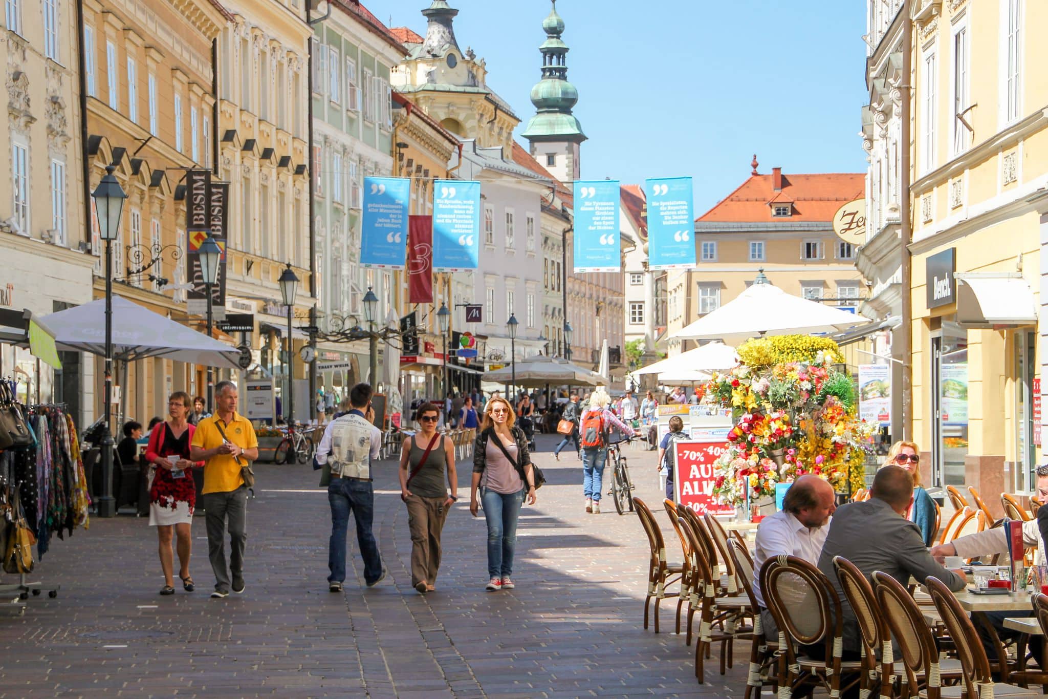 Kaffeklatsch in der Innenstadt (Alter Platz)