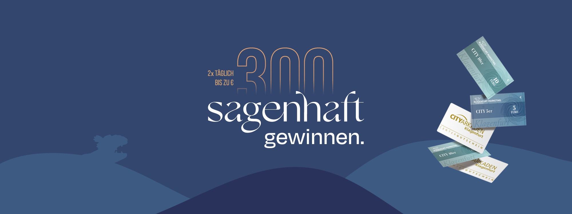 City 10er, Cityzehner, Gewinnspiel, sagenhaft gewinnen, Cashback, 9020 Klagenfurt am Wörthersee