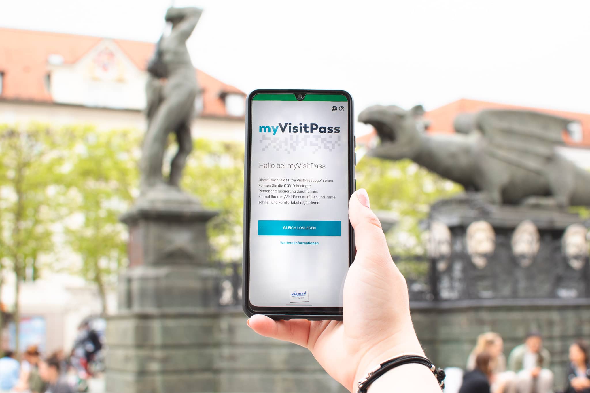 Gästeregistrierung mit myVisitPass