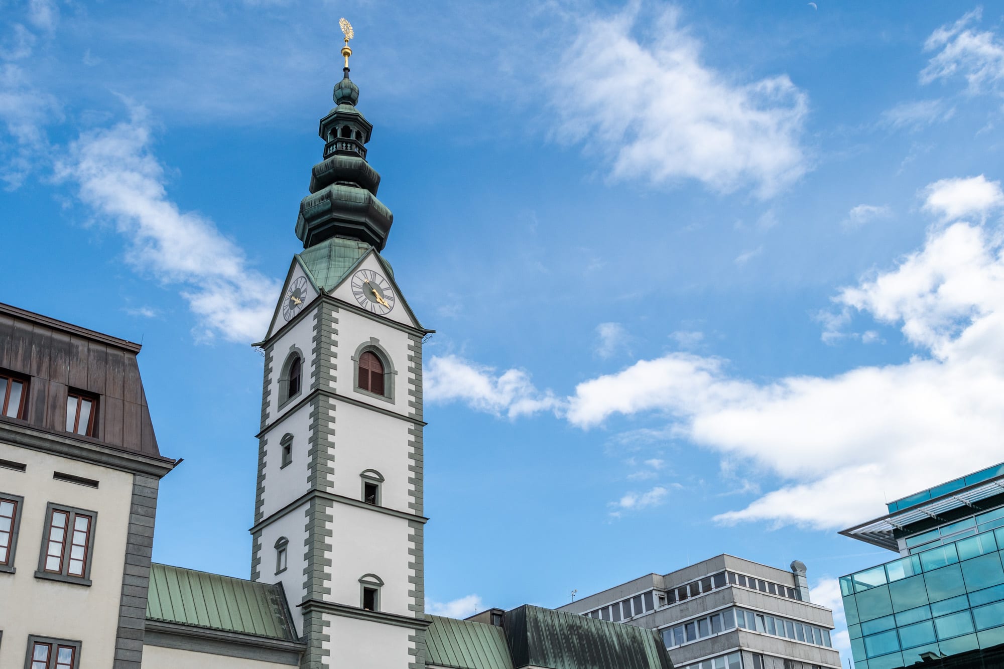 Zur Abkühlung in der Stadt einfach in den Klagenfurter Dom gehen