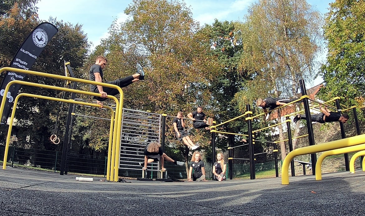 Calisthenics Park Klagenfurt im Stadtgraben