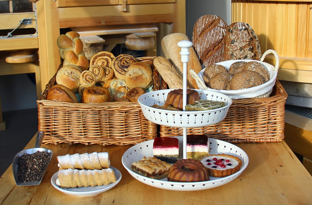 Gebäck, Brot und Kuchen