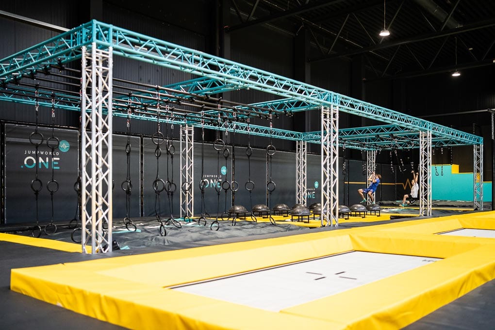 Indoor Trampoline bei JUMPWORLD.ONE in Klagenfurt am Wörthersee