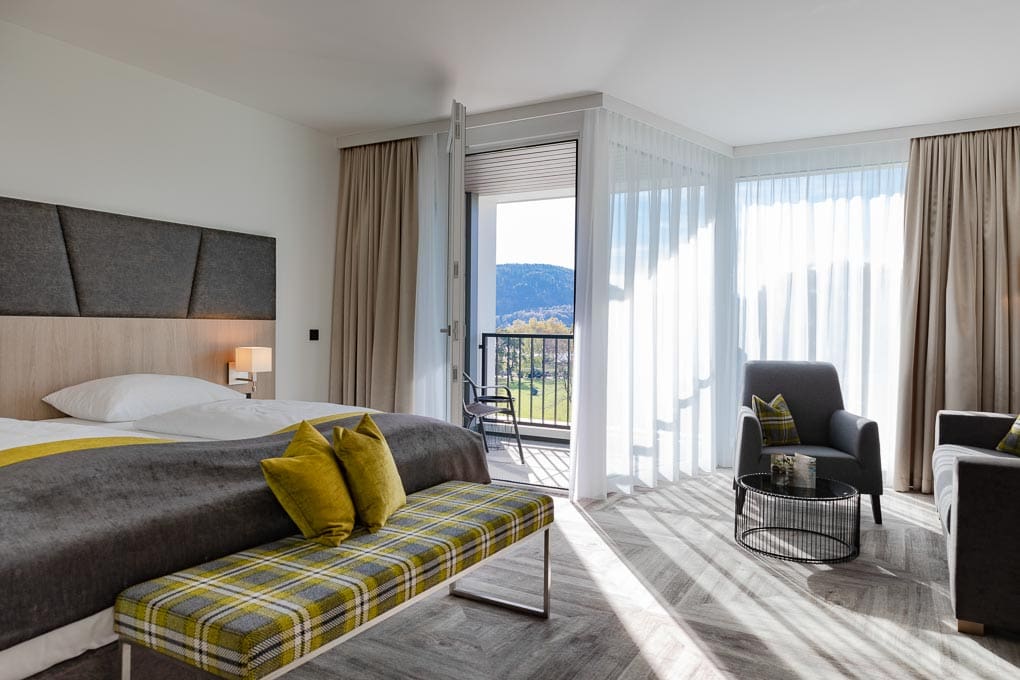 Suite mit Seeblick im Hotel Plattenwirt in Klagenfurt