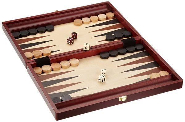 Backgammon Spiel im edlen Koffer von Thalia City Arkaden