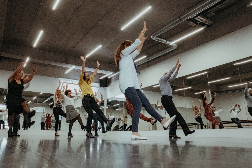 Aktiv Fit Kurs für Senioren Herren und Damen in der Tanzschule Huber in Waidmannsdorf in Klagenfurt