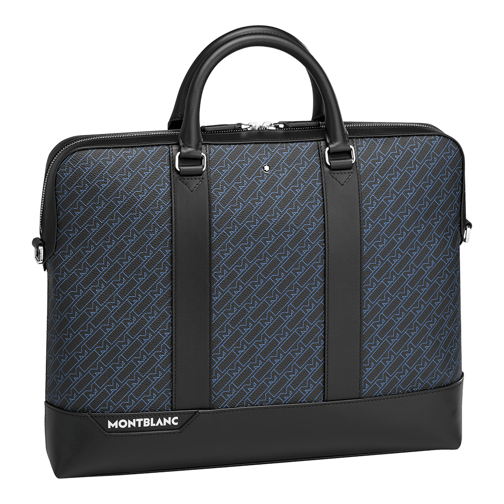 Aktentasche in blau und schwarz von Montblanc von Heller Klagenfurt