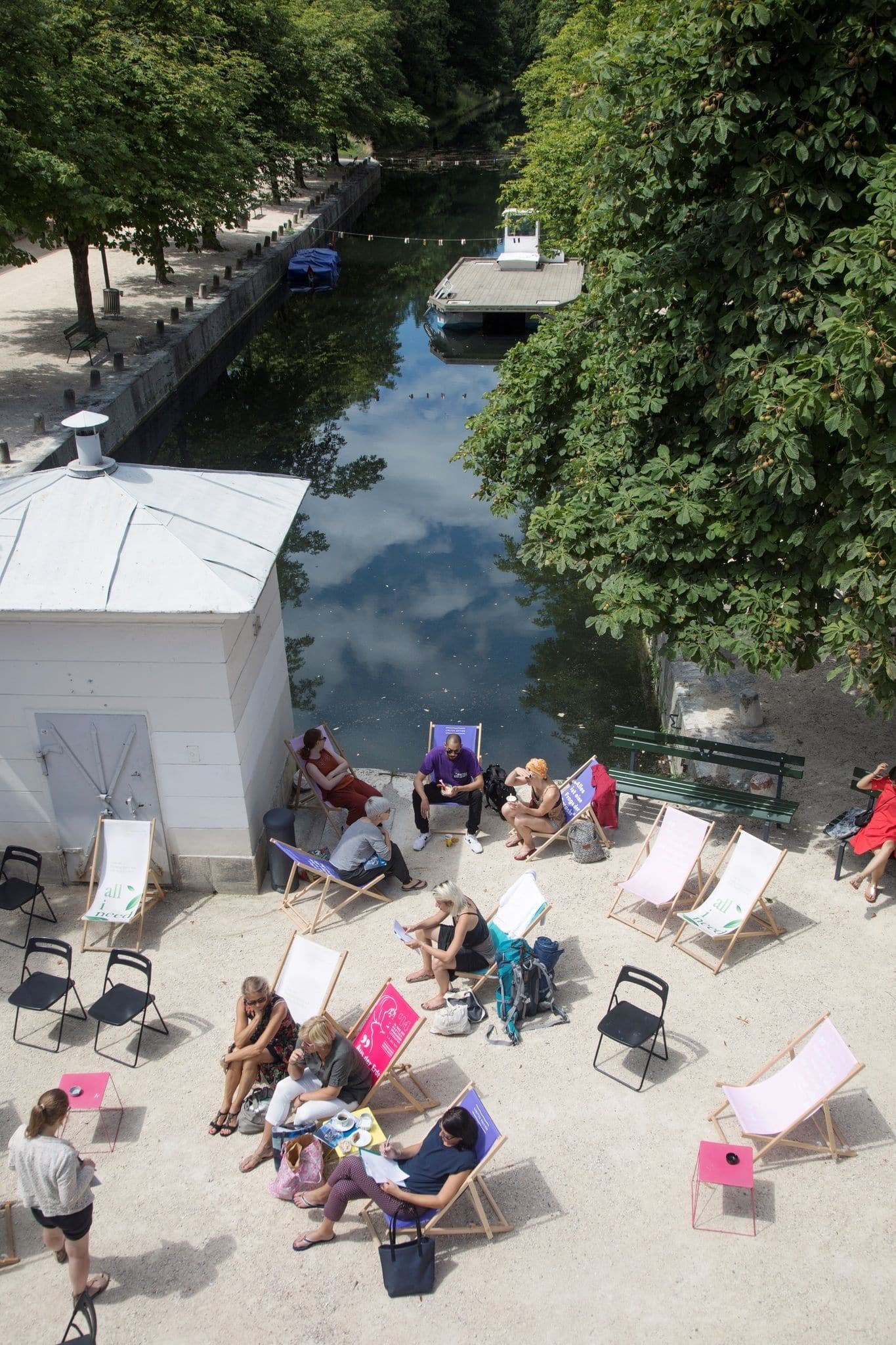 Besucher bei den Tagen der deutschsprachigen Literatur in Klagenfurt am Wörthersee