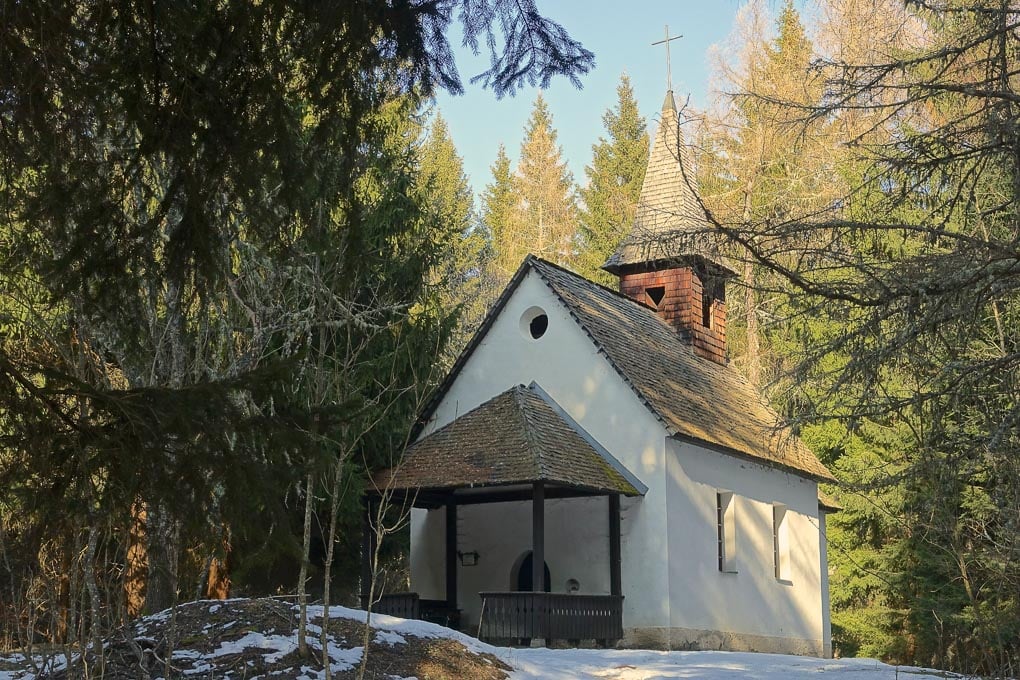 kleine Kapelle auf dem Veitsberg 