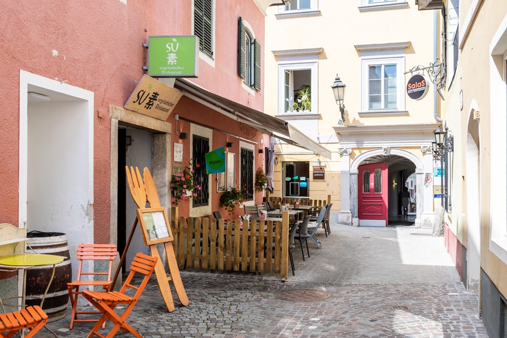 Restaurant SU in der Badgasse 7 in Klagenfurt