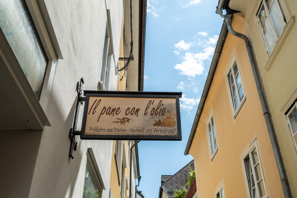 Il pane con l'olio - italienischer Feinkostladen in der Badgasse in Klagenfurt