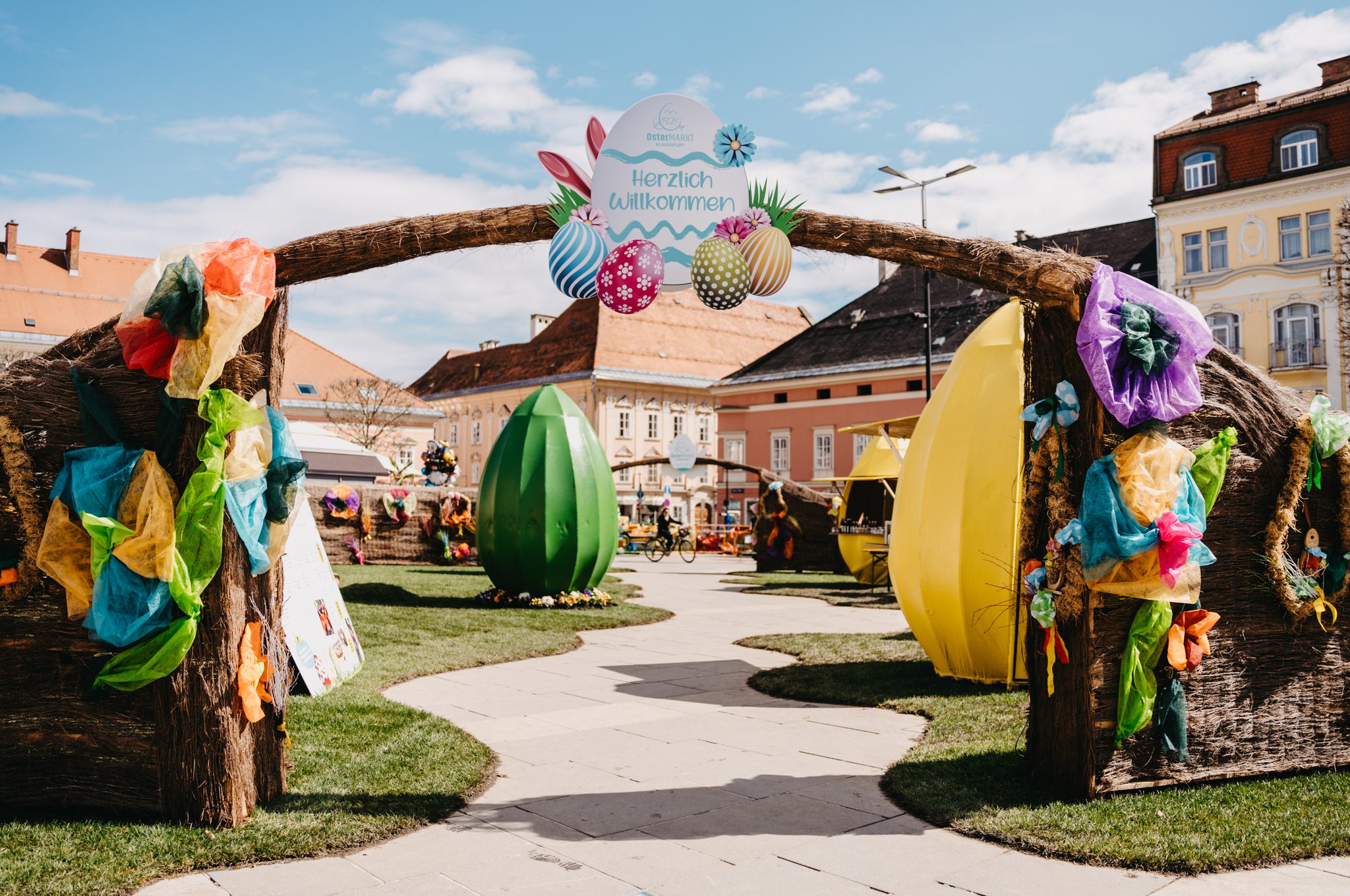 Traditioneller Ostermarkt in Klagenfurt am Wörthersee