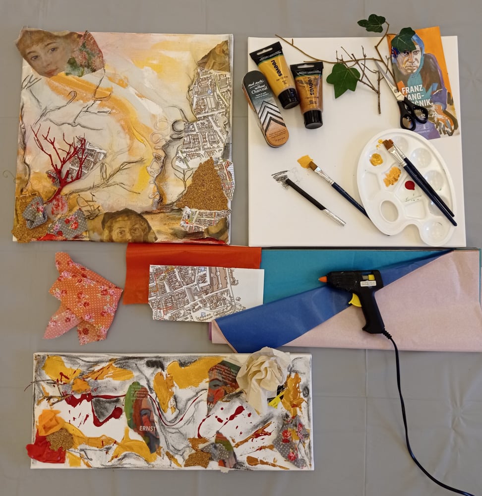 Stadtgalerie - Kreativworkshop zur Ausstellung 