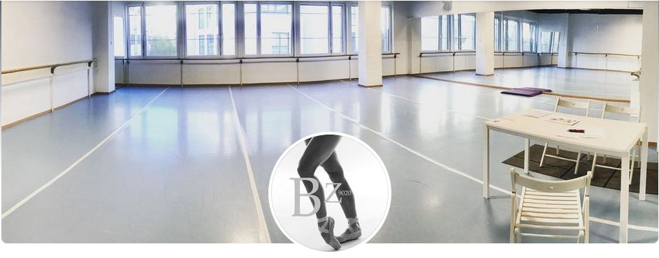 Der Ballettsaal des Ballettzentrum Klagenfurt: Auf 300 Quadratmetern können Kinder ab drei Jahren hier Ballett, Jazzdance, modern und Contemporay lernen. 