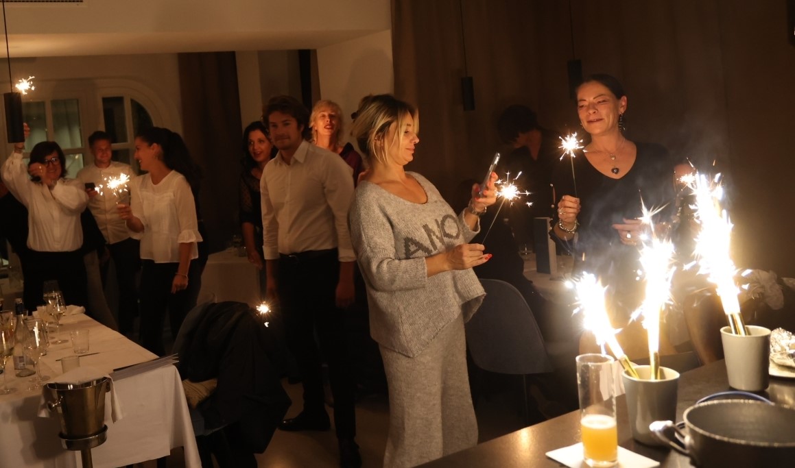 Silvester-Gulasch in der Giovanni Bar im Hotel Dermuth Klagenfurt