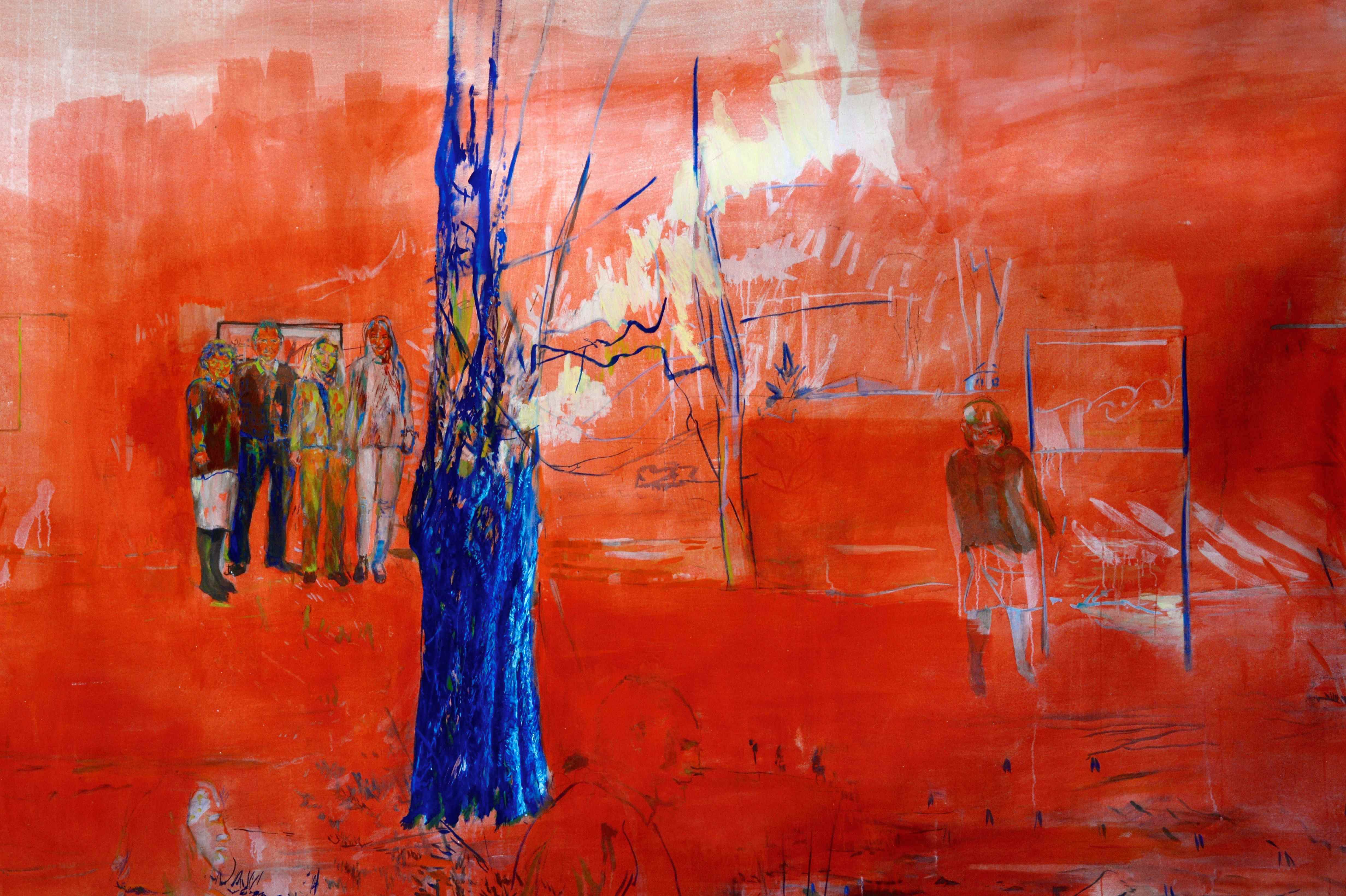 Bild von Markus Orsini-Rosenberg, eines der Weggefährten der Rosegger Galeristin Marija Sikornja 