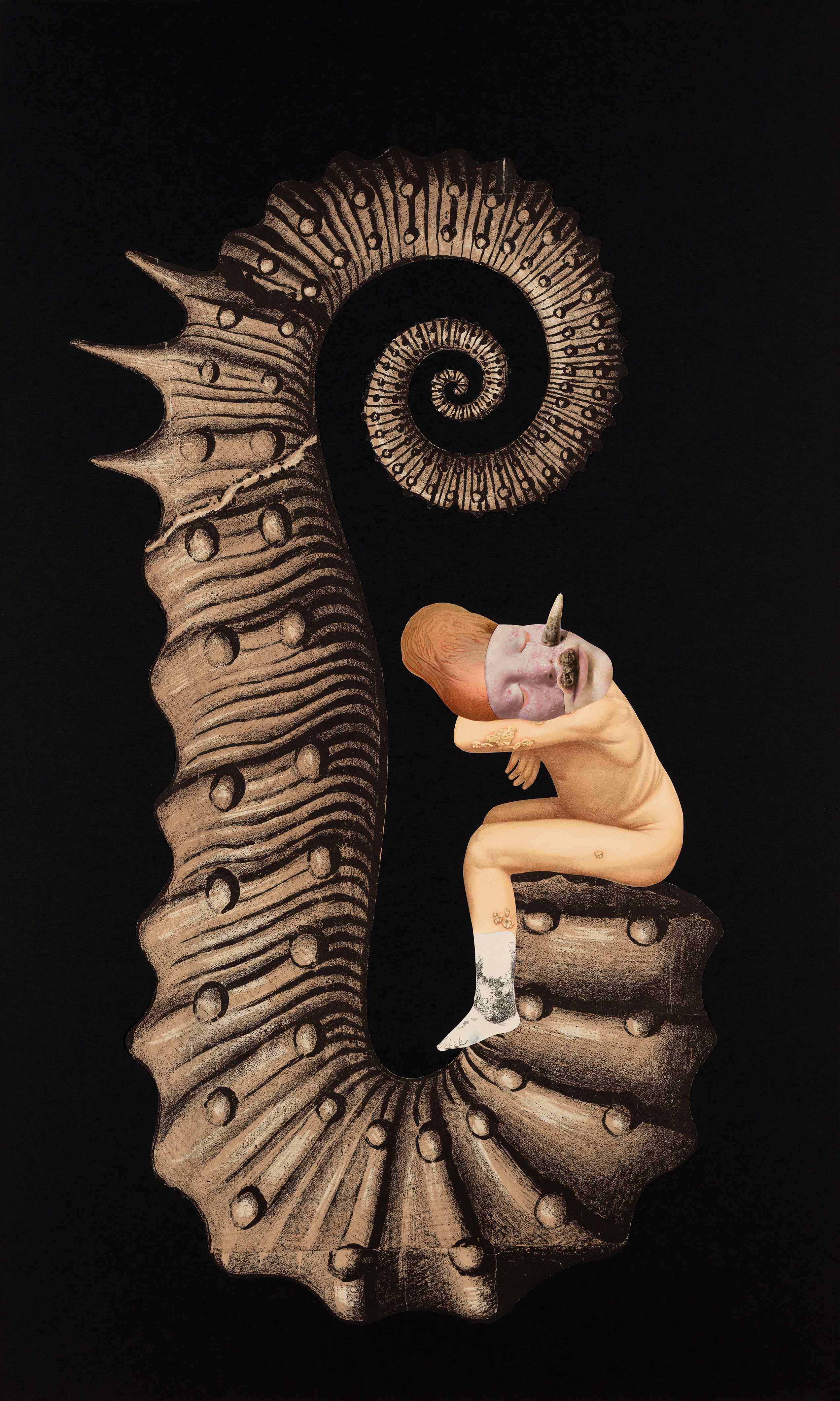 Bild der Kärntner Künstlerin Ines Doujak, das im Rahmen der MMKK-Schau "nevertheless.nichtsdestotrotz" gezeigt wird