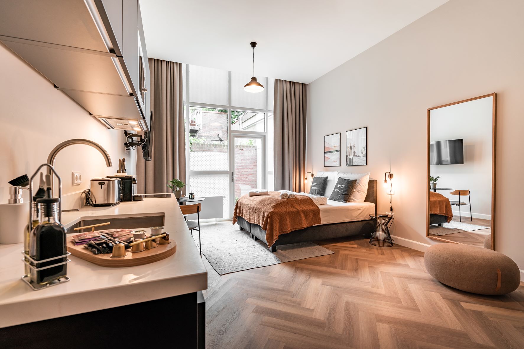 BILD zu OTS - Ein Beispiel fr die Suiteartigen Living-Apartments von limehome -