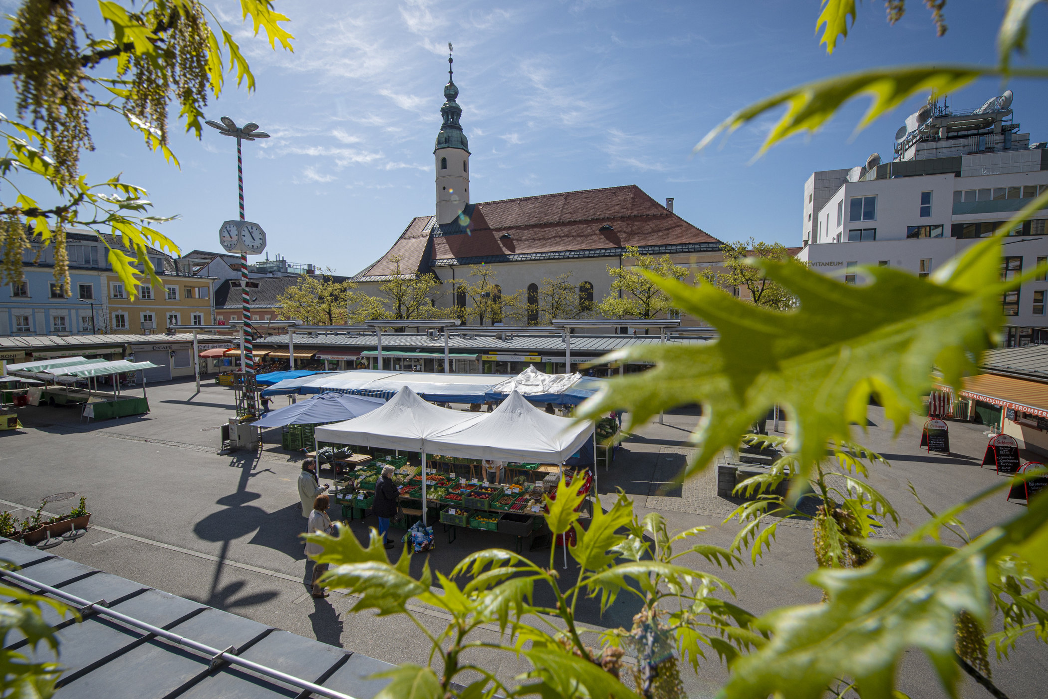 Ansicht vom Benediktinermarkt heute