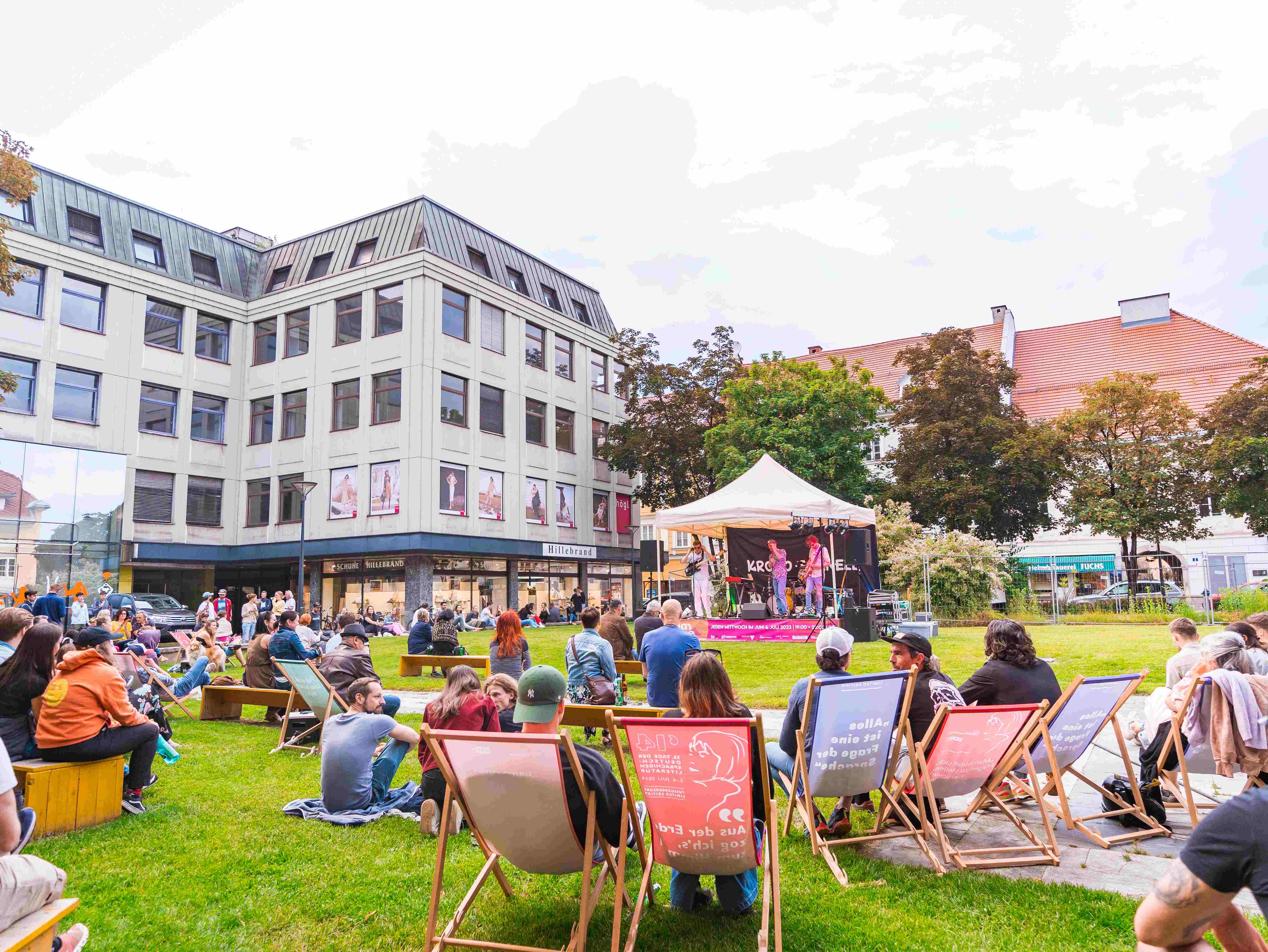 Mitwochs-Konzertreihe "Urban Echo" am Kardinalsplatz. Eintritt frei